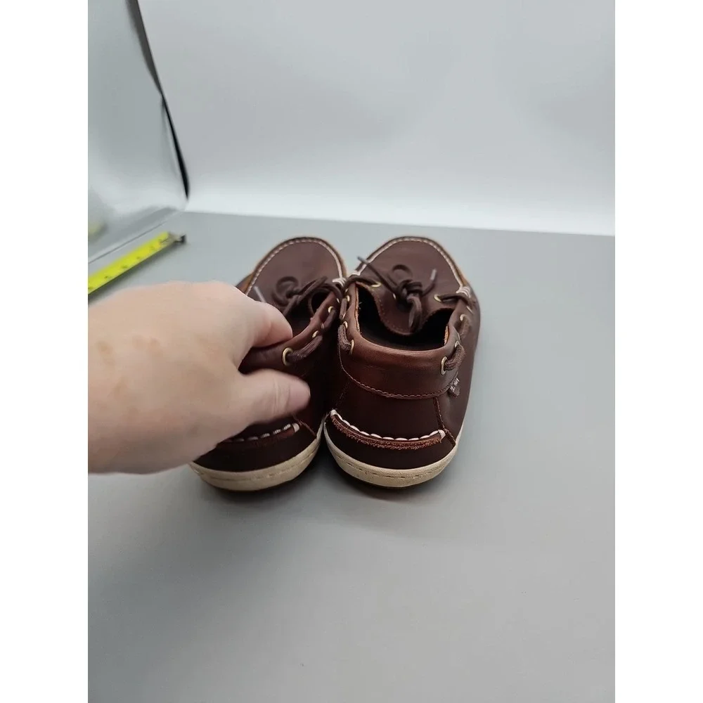 LLBean‎ Women's Size 10 Leather Boat Shoes